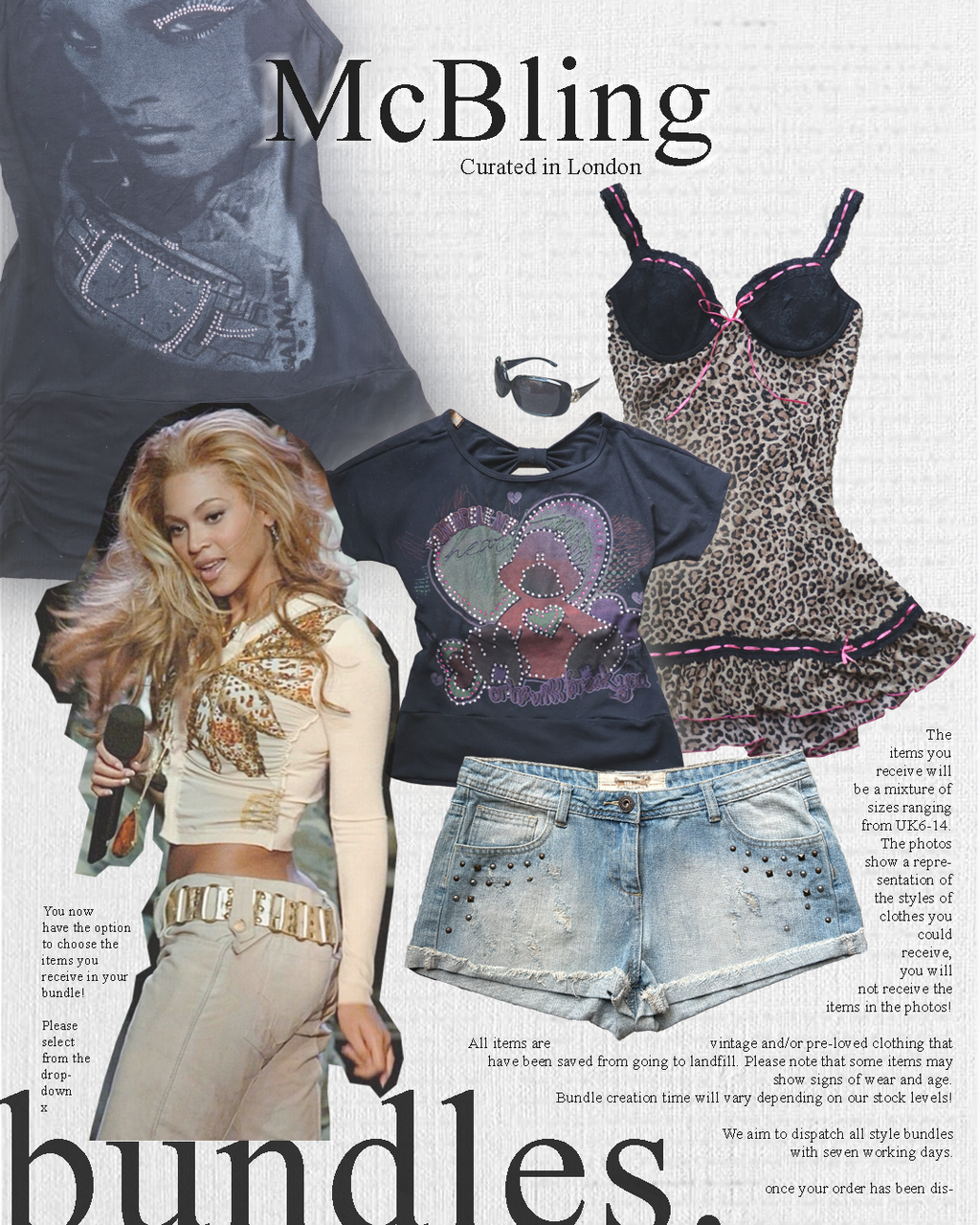 McBling Style Bundle Y2K Wholesale mcbling-style-bundle-y2k-wholesale
